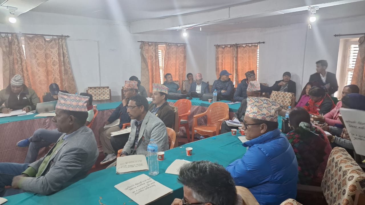 आ .व.२०८२/८३ को लागि आयोजना प्रस्ताव सिफारिस समितिको बैठक जुम्ला