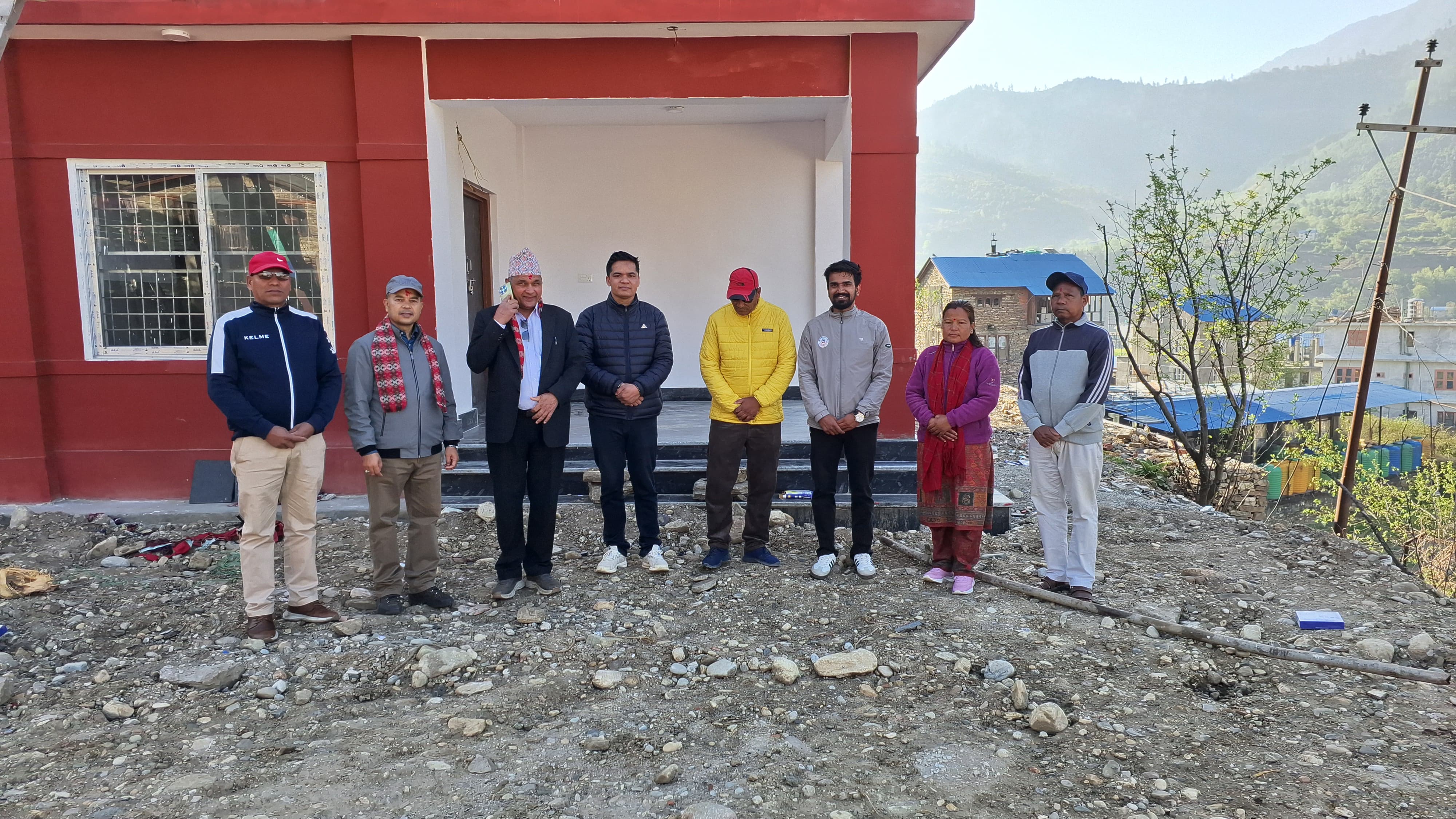 मन्त्रालयका श्रीमान सचीब ज्यू  बाट कार्यालय र आ.व. २०८१/०८२ मा संचालित कार्यक्रमहरुको अनुगमन-२०८२/०१/१०